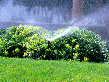 Sistema de riego por aspersión