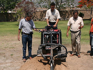 Sistema de riego por aspersión