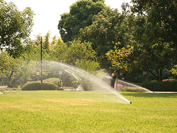 Sistema de riego por aspersión